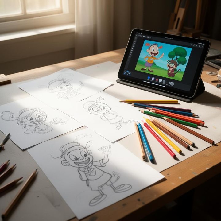 AI Cartoon & Animated Series